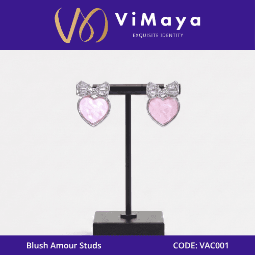 BLUSH AMOUR STUDS