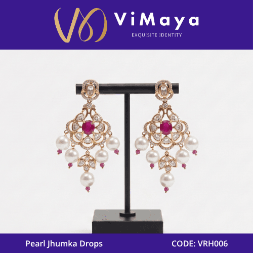 PEARL JHUNMKA DROPS