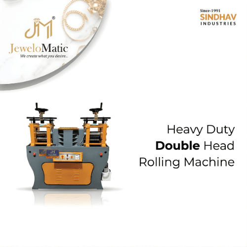 Heavy Duty Double Head Rolling Machine