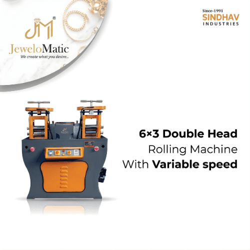 6×3 Double Head Rolling Machine With Variable Speed