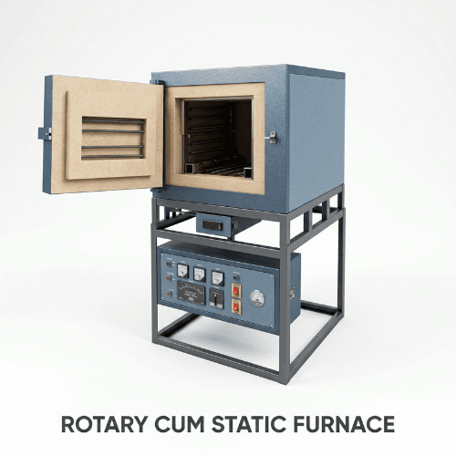Rotary Cum Static Furnace