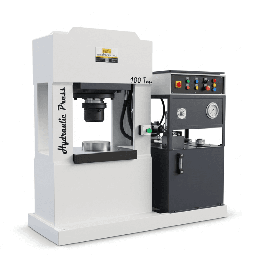 100 TON HYDRAULIC PRESS MACHINE SEMI AUTOMATIC MODEL