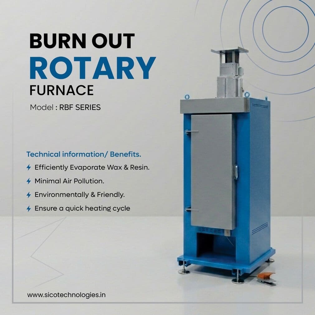 Rotary Burn out Furnace