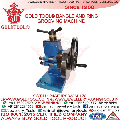 GOLD TOOL® BANGLE AND RING GROOVING MACHINE