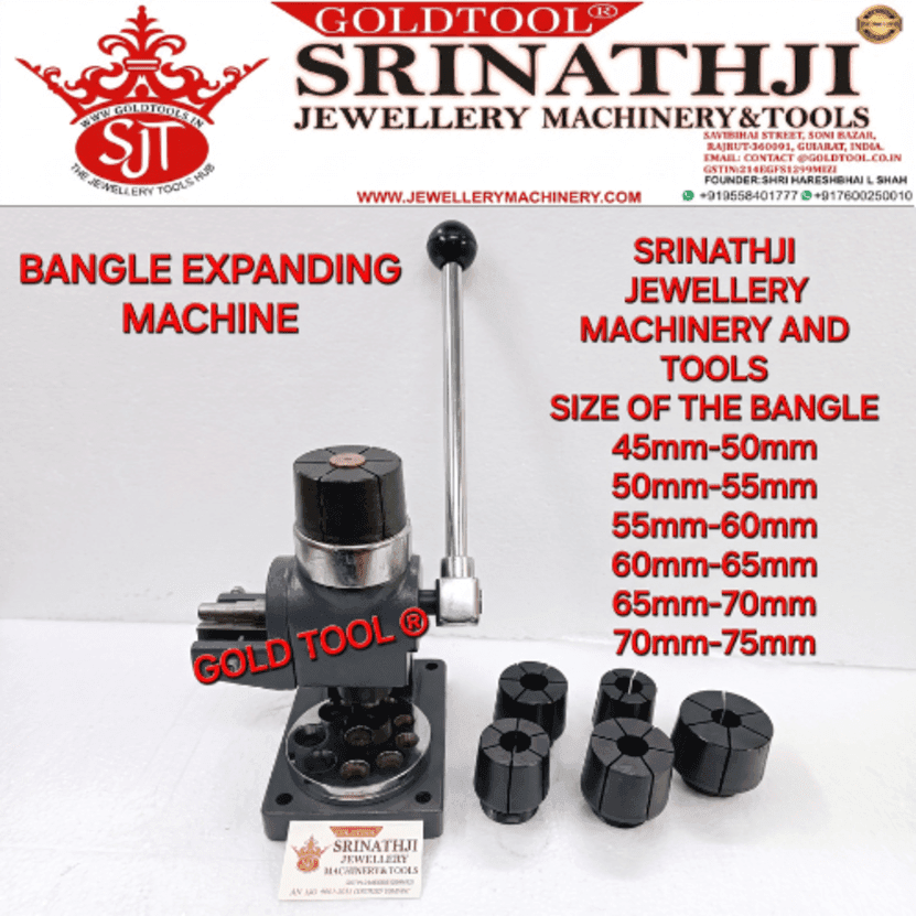 GOLD TOOL ® BANGLE EXPANDING MACHINE