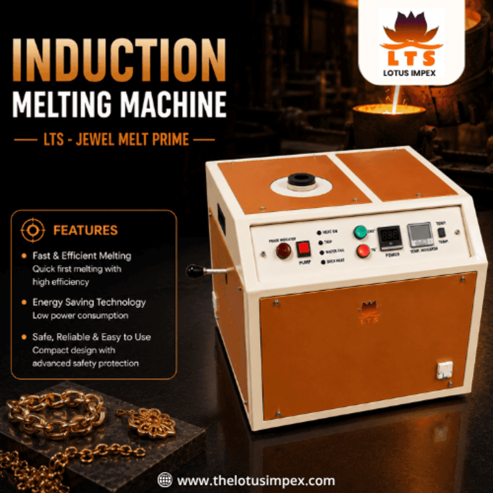INDUCTION MELTING MACHINE LTS - JEWEL MELT PRIME