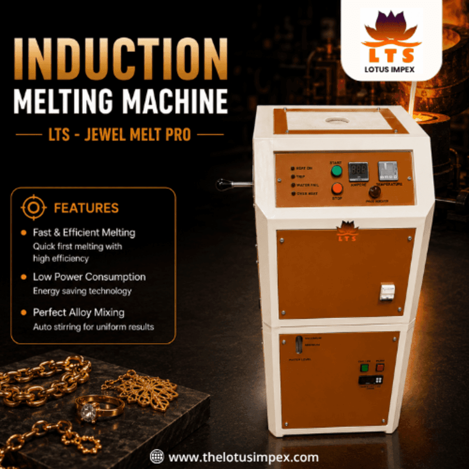 INDUCTION MELTING MACHINE LTS - JEWEL MELT PRO
