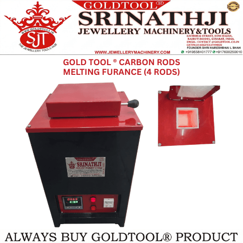 GOLD TOOL® CARBON RODS MELTING FURNACE (4 RODS)