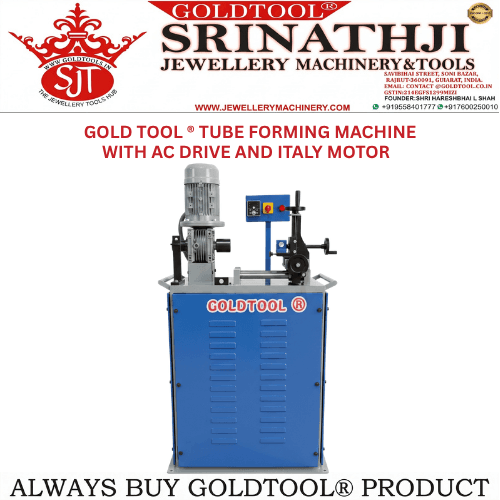 GOLD TOOL® TUBE FORMING MACHINE WITH AC DRIVE AND ITALY MOTOR