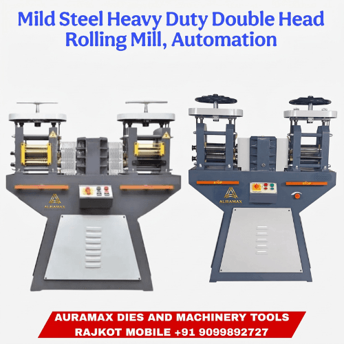 MILD STEEL HEAVY DUTY DOUBLE HEAD ROLLING MILL AUTOMATIC