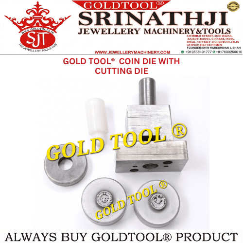 GOLD TOOL® COIN DIE WITH CUTTING DIE