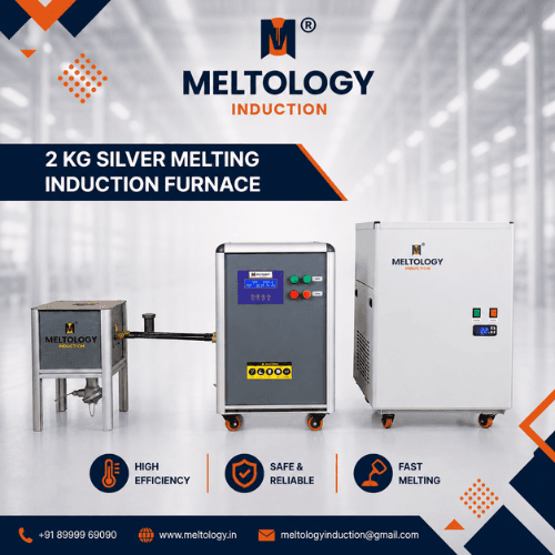 2KG SILVER MELTING INDUCTION FURNACE
