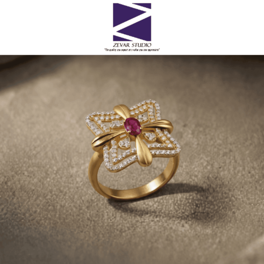 ZS GOLD FINGER RING-7