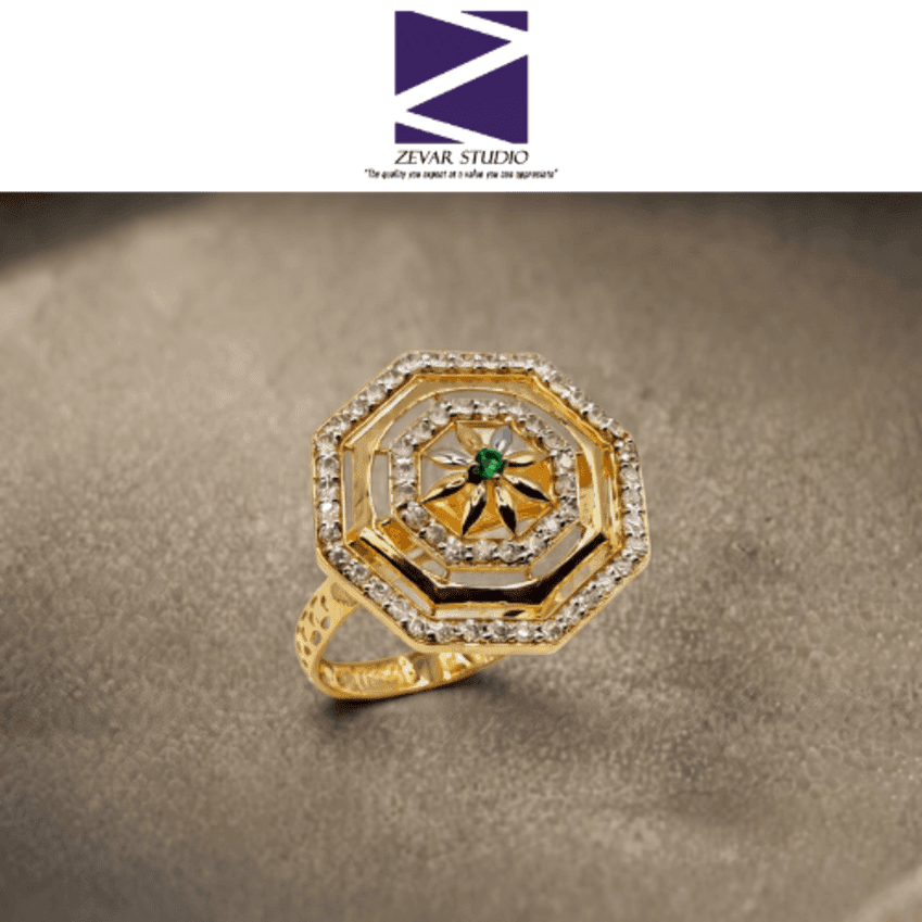 ZS GOLD FINGER RING-8