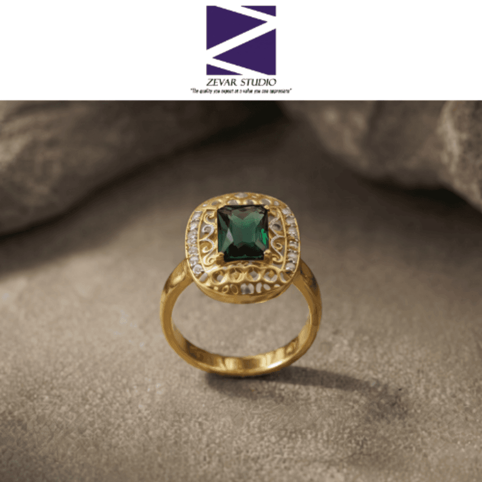 ZS GOLD FINGER RING-10
