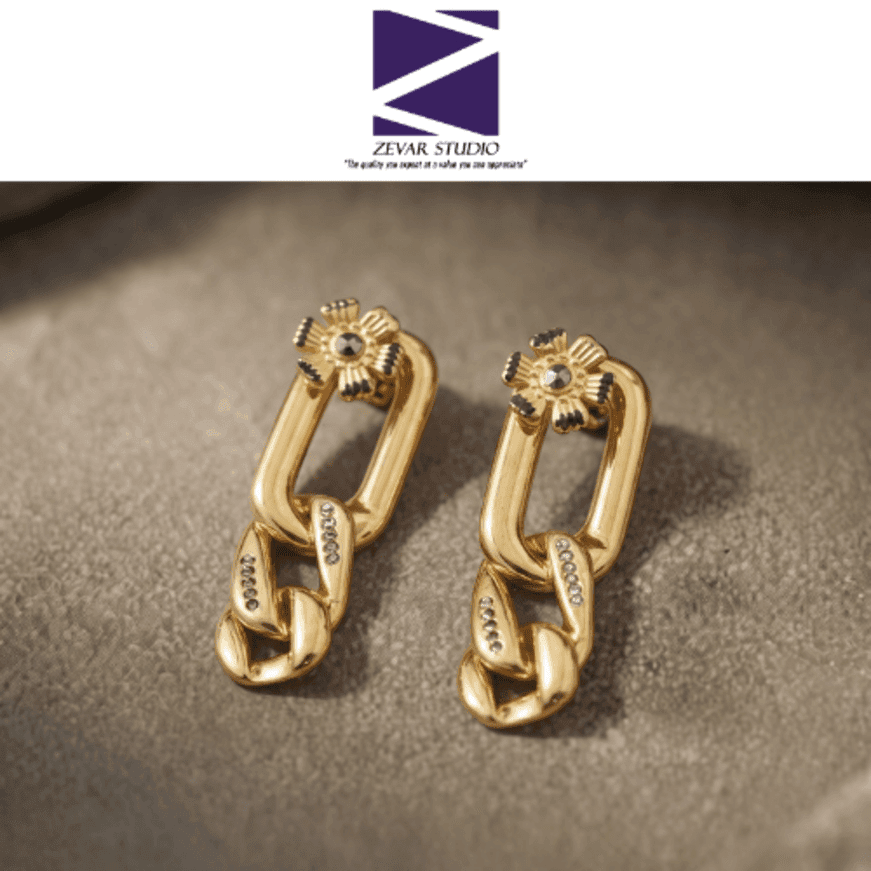 ZS GOLD EARRING-2