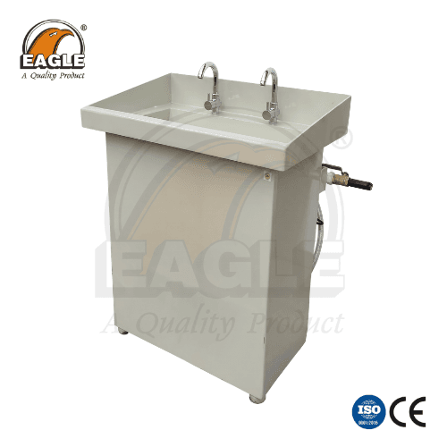 Hand Wash Basin With Precious Metal Settling Tank