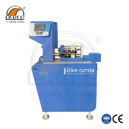 Automatic Electric Strip Cutter Machine with HMI Drive
