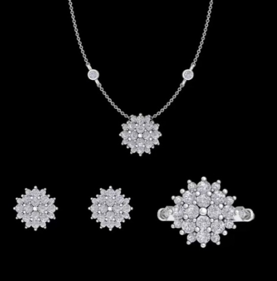 Daisy Ring, Earring, Pendant