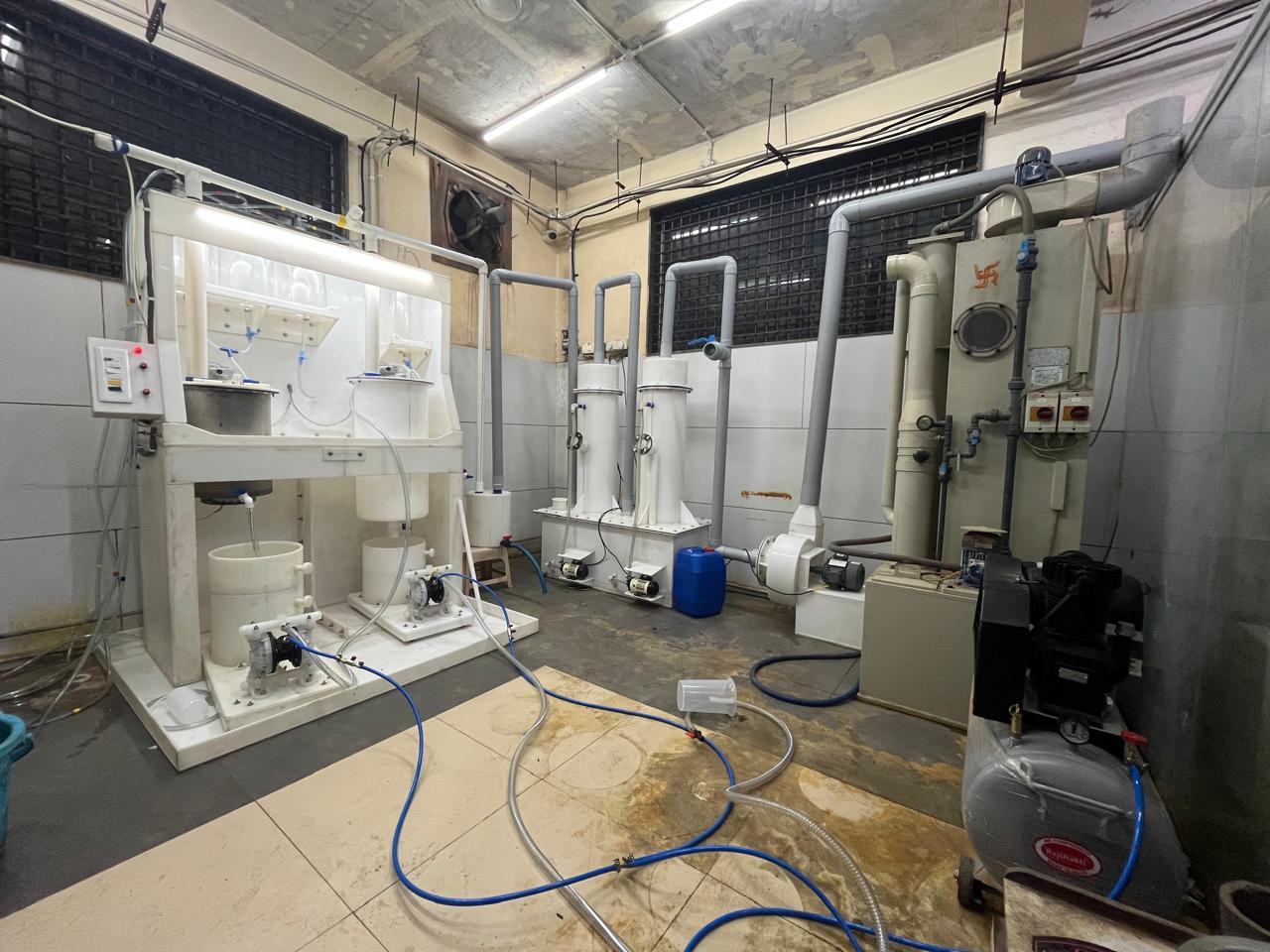 3 KG Automatic Gold Refinery Machine