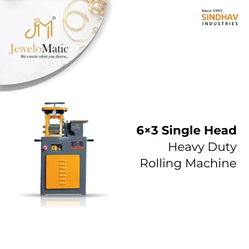 6×3 Single Head Heavy Duty Rolling Machine