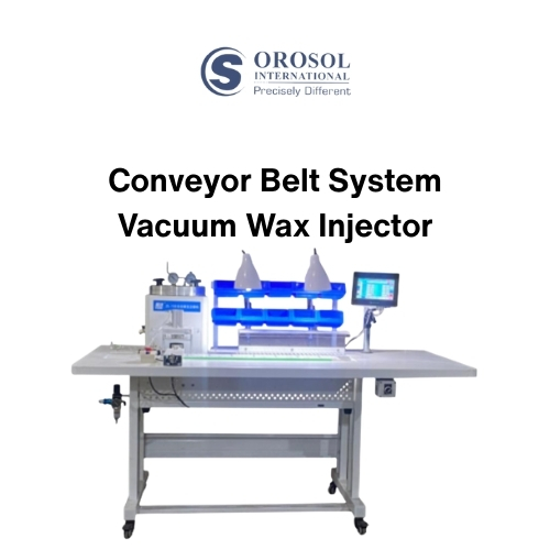 Conveyor Belt System Vacuum Wax Injector