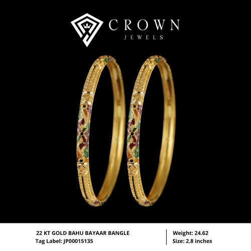 22 KT GOLD BAHU BAYAAR BANGLE