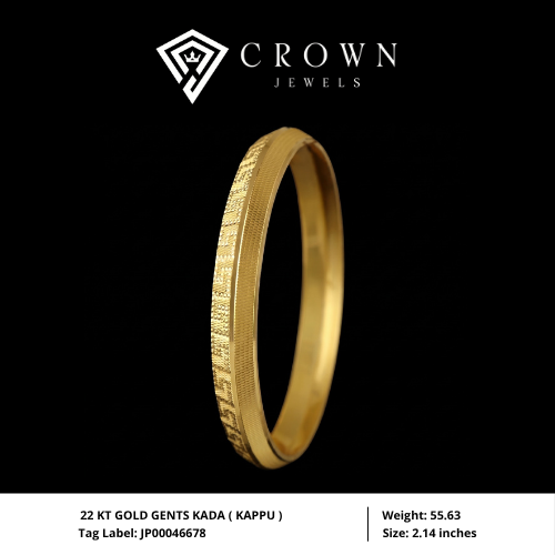 22 KT GOLD GENTS KADA ( KAPPU )
